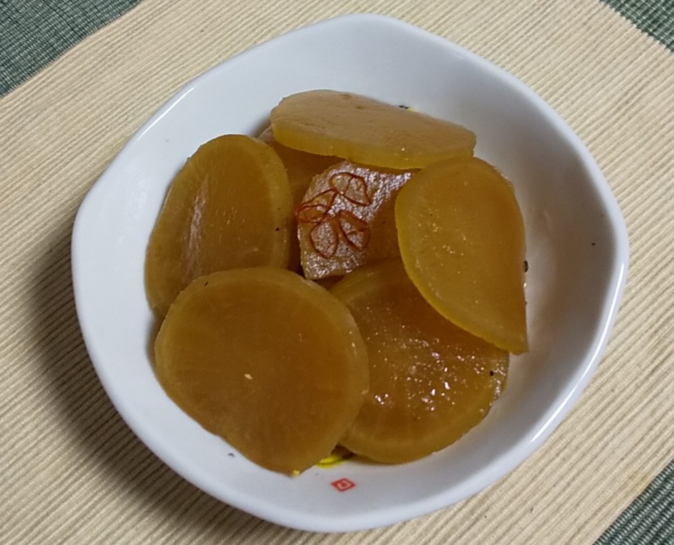 たくあんの煮たの♪ コープでPHOTO