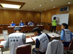 170827県災害ボランティアセンター設置運営訓練②