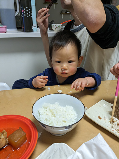 がんばるおかんさん