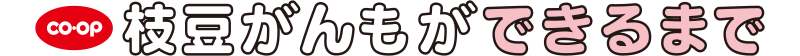 枝豆がんもができるまで