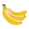 バナナのイラスト