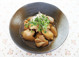 鶏肉のお手軽ドレッシング煮