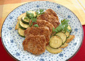 豚ヒレのごまマヨ焼き