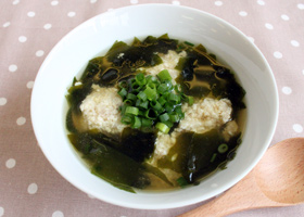 豆腐団子のスープ