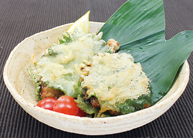 いわしの大葉つみれ揚げ