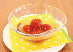 ミニトマトのしょうが煮