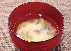 きのこの味噌汁