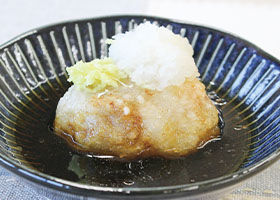 里芋の揚げだし