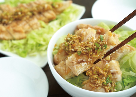 油淋鶏丼