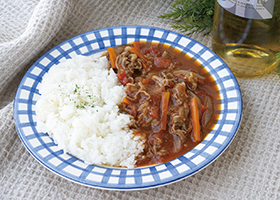 トマト缶で簡単ハッシュドビーフ