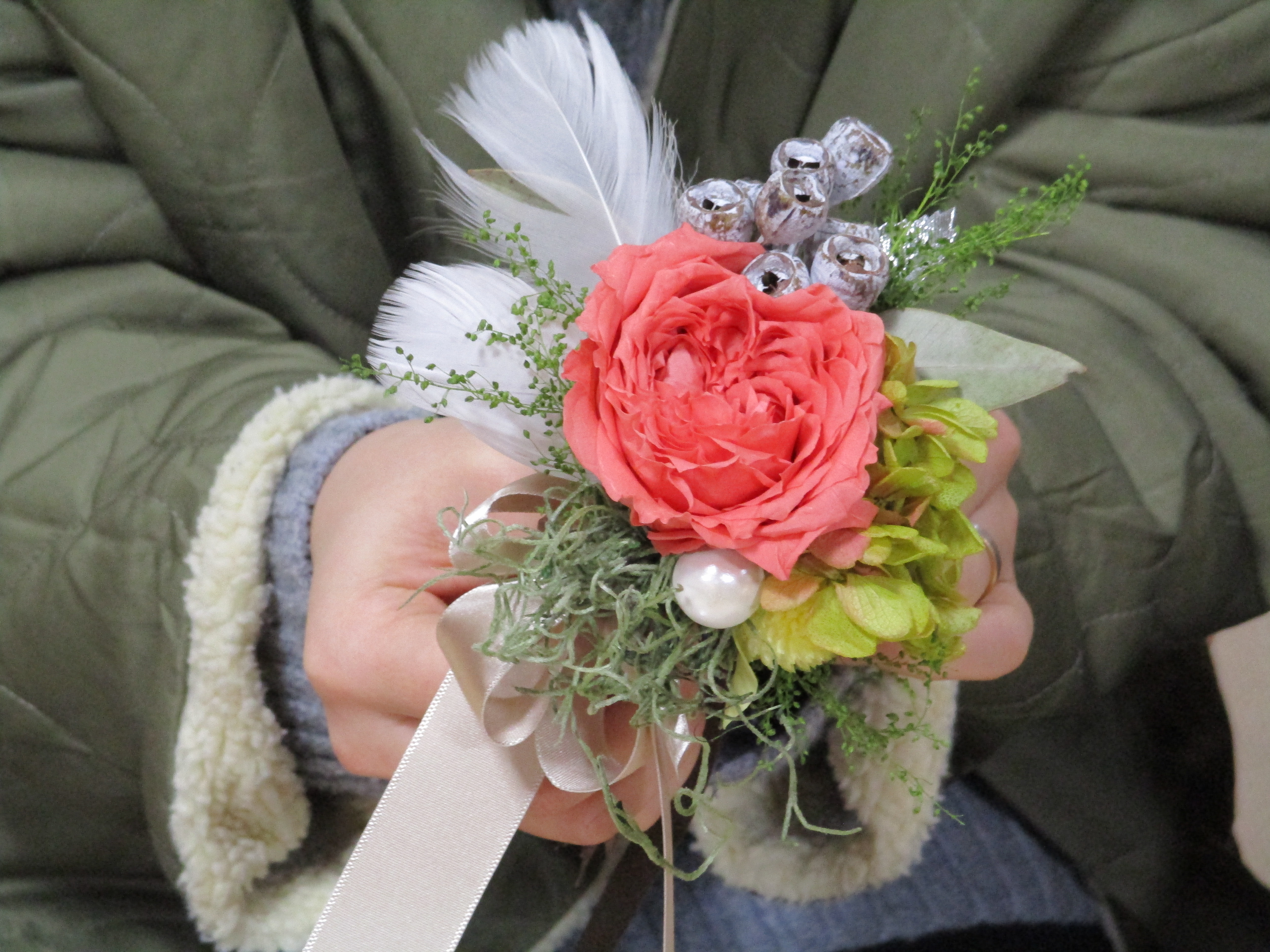 若狭 コサージュづくり 福井県民生活協同組合