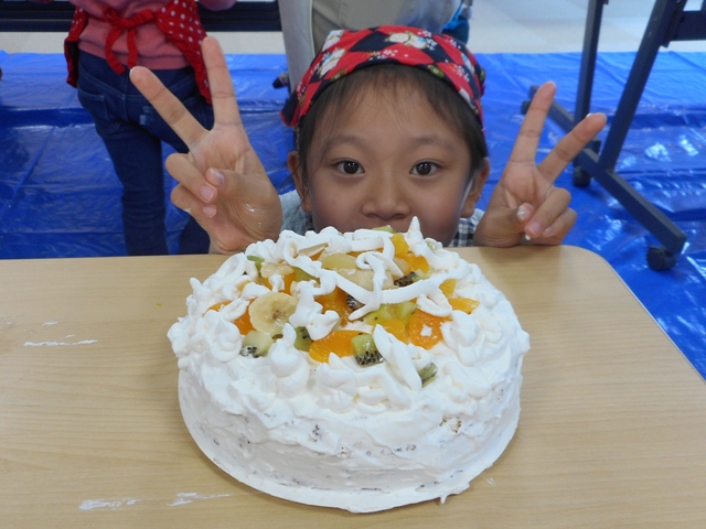 11 30 奥越 イチゴスペシャルでケーキ作り 福井県民生活協同組合