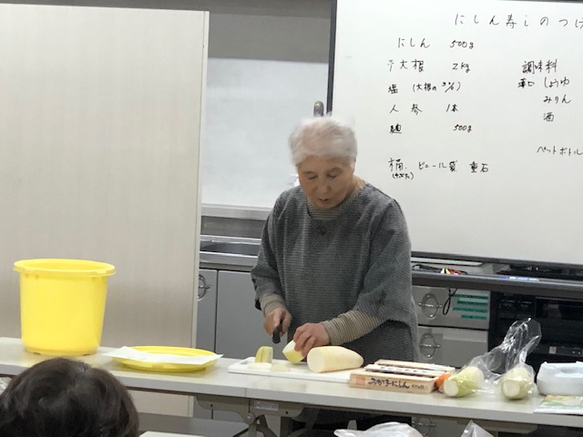 12 3 12 4 敦賀 とんとん工房 にしん寿し講習会 福井県民生活協同組合