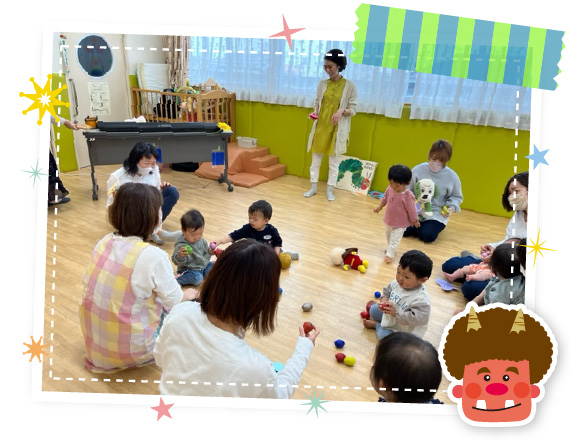 絵本リトミックの1コマ イメージ