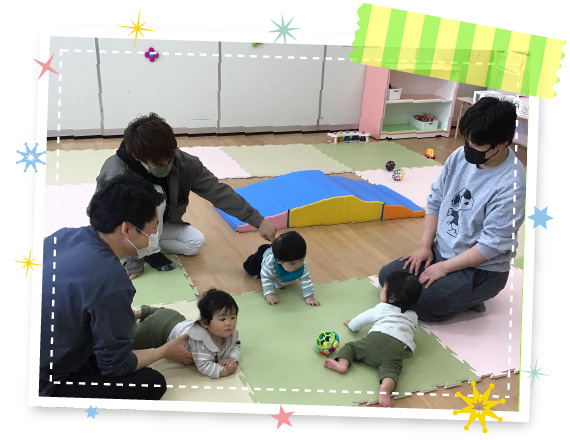 お父さんと遊ぼうの1コマ イメージ